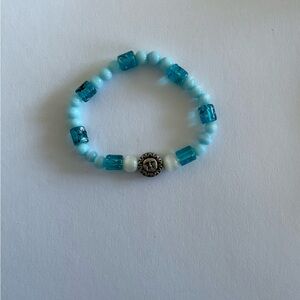 Sun and moon and blue bracelet